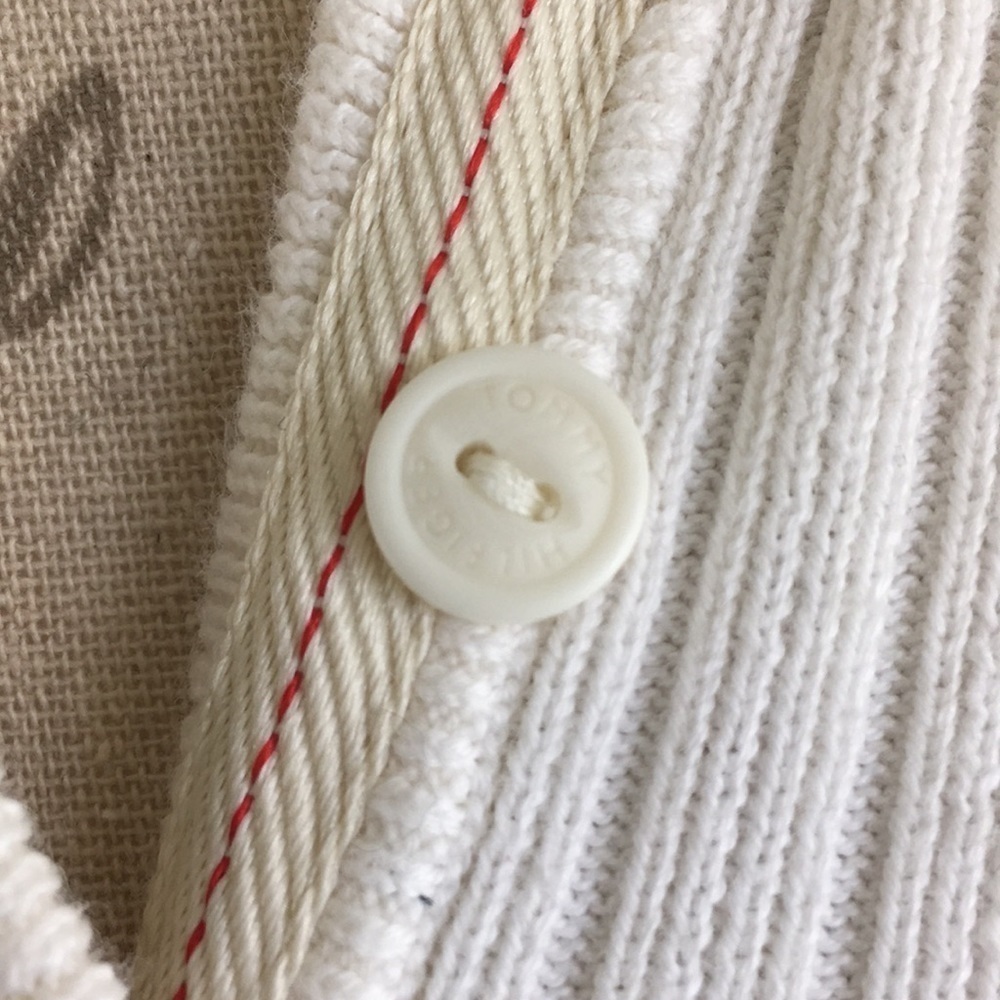 Vintage Tommy Hilfiger Sweater Top M Short Sleeve - Picture 4 of 6